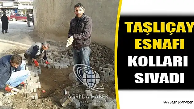 Taşlıçay Esnafı Kolları Sıvadı