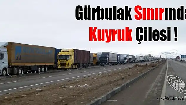 Sınır Kapısında Tır Kuyruğu