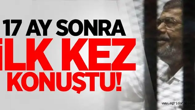 Mursi İlk Kez Konuştu!