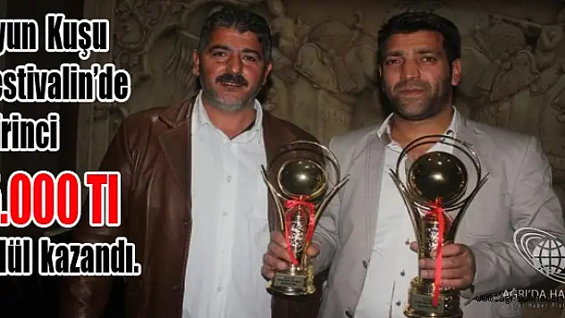 Ağrıda Oyun Kuşu Festivali Düzenlendi