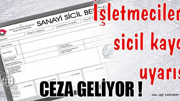 Sanayi İşletmeleri Dikkat! Ceza Yiyebilirsiniz