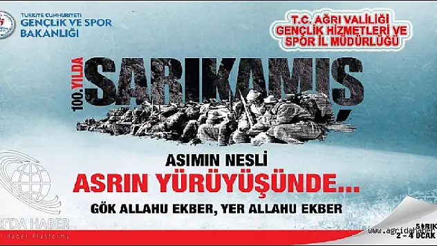 100. CÜ YILDA SARIKAMIŞ PROGRAMINA DAVET