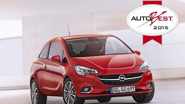 Opel Corsa'ya AutoBest 2015 'Yılın En İyi Otomobili' Ödülü
