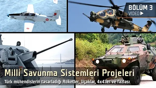 Milli Savunma Sanayi 3. Bölüm 'Roketler, Uçaklar, 4x4'ler ve Fazlası'
