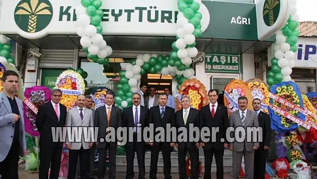 Kuveyt Türk Ağrı Şubesi Açıldı