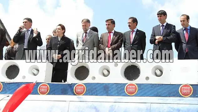 Ak Parti Milletvekili Adaylarının taşlıçay Mitingi