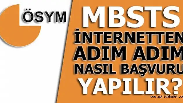 MBSTS İnternetten Adım Adım Nasıl Başvuru Yapılır