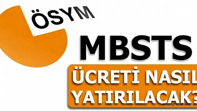MBSTS ücreti nasıl yatırılacak?