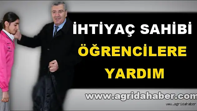 İHTİYAÇ SAHİBİ ÖĞRENCİLERE YARDIM
