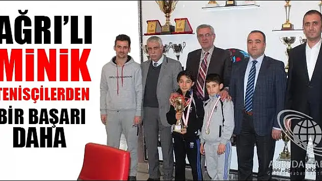 Ağrı'lı Minik Tenisçilerden Bir Başarı Daha