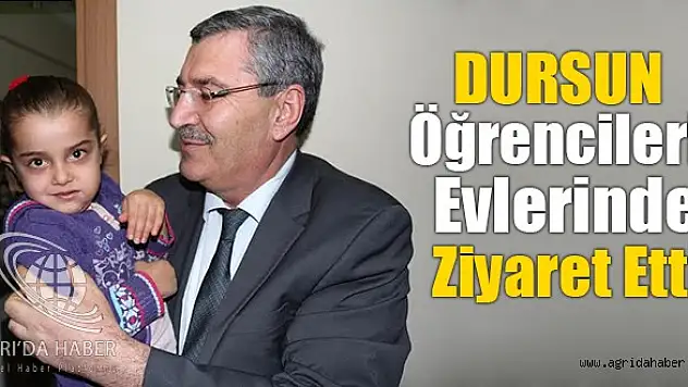 Dursun, Öğrencilerin Evlerine Konuk Oldu