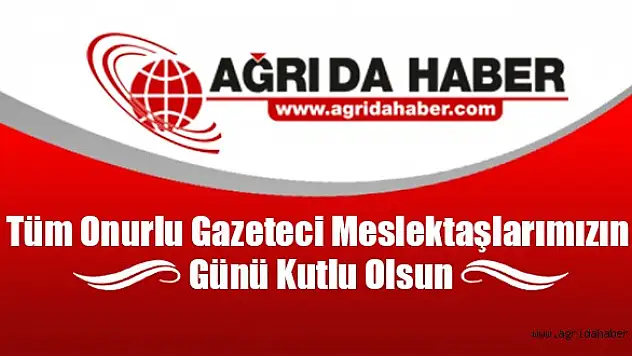 10 Ocak Dünya Gazeteciler Günü Mesajı