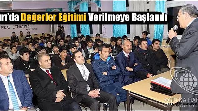Ağrı'da Değerler Eğitimi