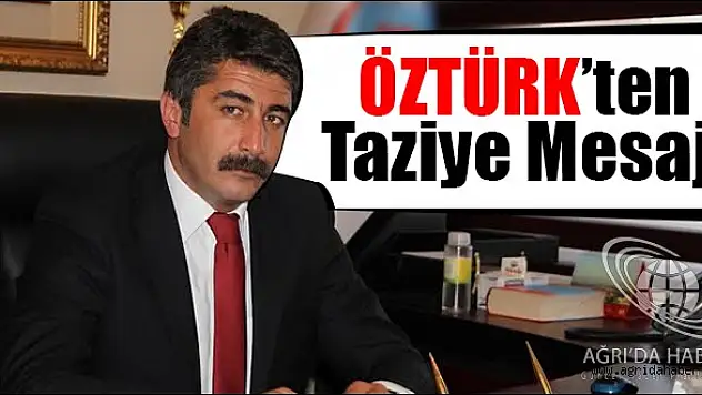 ÖZTÜRK, ŞÊX SAİD'İN OĞLUNUN VEFATI İÇİN TAZİYE MESAJI YAYIMLADI