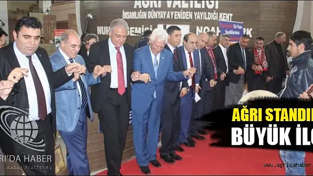 Ağrı Standına Büyük İlgi