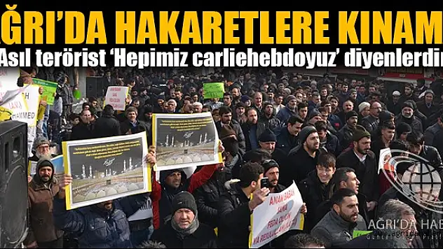 Ağrı'da Basın Açıklaması