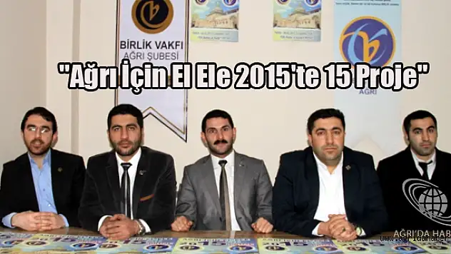 Ağrı İçin Hep Birlikte El Ele