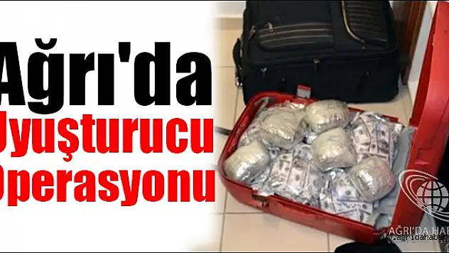 Ağrı'daki Uyuşturucu Operasyonunda 2 İranlı şüpheli yakalandı
