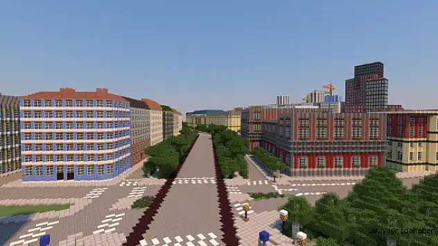 Minecraft'ta Viyana Şehrini Yaptılar