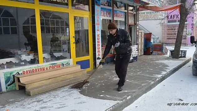 Karın Yağması Soğuk Havayı Yumuşattı