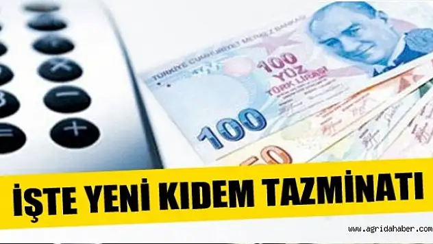 Kıdem Tazminatında Flaş Gelişme