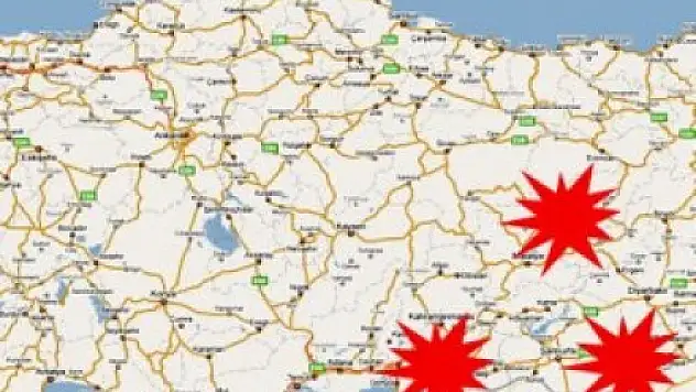 3 İlde Peş Peşe Deprem