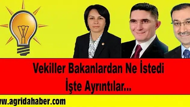AĞRI HEYETİNDEN YENİ BAKANLARA TOPLU ZİYARET