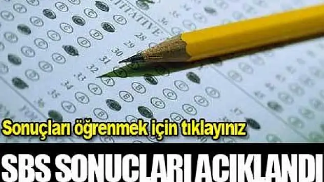 7. sınıf SBS sonuçları açıklandı!