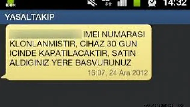Telefonumun imei klonlandı ne yapmalıyım!!!!