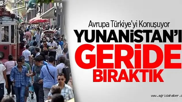 Türkiye Birinci Yunanistan Sonuncu!