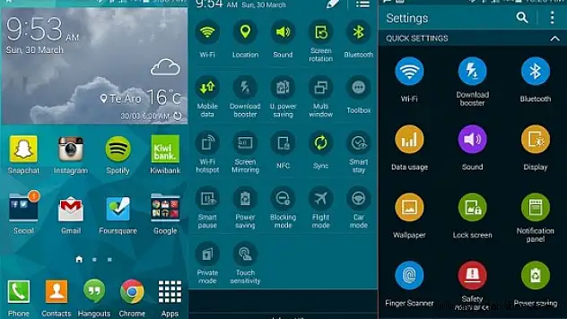 Galaxy S6'ya ait yazılım bazı şaşırtıcı değişiklikler getirecek
