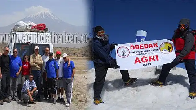İZMİR VE ÖDEMİŞLİ DAĞCILARDAN AĞRI DAĞI ZİRVE TIRMANIŞI
