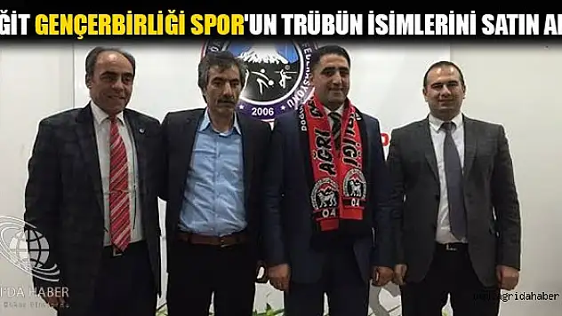 Yiğit Gençlerbiriliği Sporun Trübün İsimlerini Satın Aldı