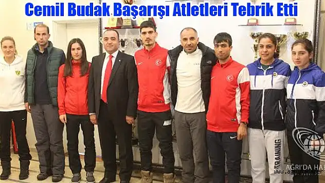 Cemil Budak Başarışı Atletleri Tebrik Etti