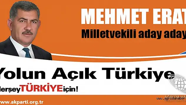 Mehmet Erat AK Parti'den Milletvekili Aday Adayı