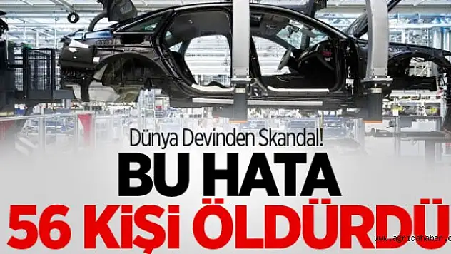 Dünya Devinden Skandal: 56 Ölü