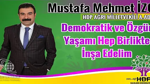 Mustafa Mehmet İZCİ HDP Milletvekili Aday Adayı