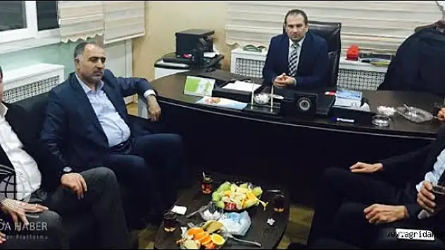 Atso Başkanı Saim Alpaslan'dan Ağrı Askf'ye Ziyaret
