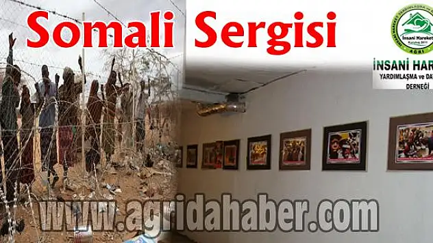 SOMALİDE Kİ DRAM RESİMLERLE SERGİLENDİ