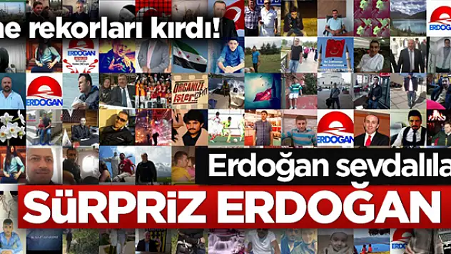 Erdoğana Doğum Günü Süprizi