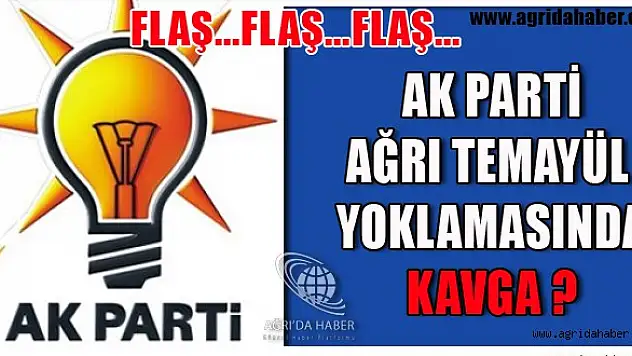 Ak Parti Temayül Yoklamasında Kavga Çıktı