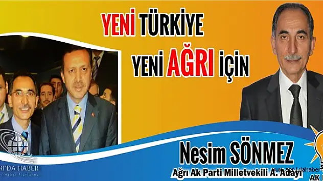 Nesim Sönmez AK Parti Ağrı Milletvekili Aday Adayı