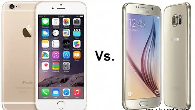 Galaxy S6 ve iPhone 6 karşılaştırması!