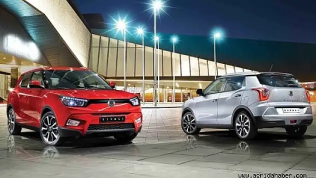 SsangYong Tivoli 2015 Cenevre Otomobil Fuarı'nda