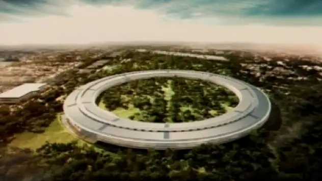 Apple'ın yeni kampüsü 4K video destekli drone ile görüntülendi!