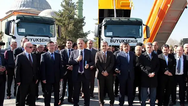 Malatya Büyükşehir Belediyesi araç parkını genişletti