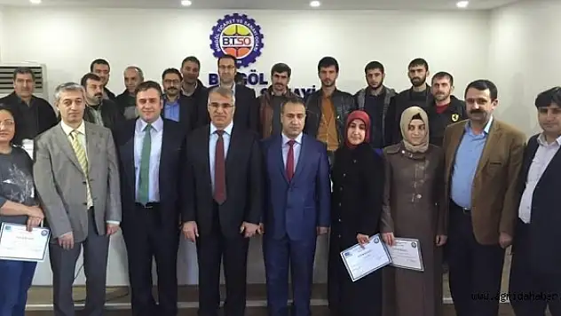 Bingöl'da, 'Uygulamalı Girişimcilik Eğitimi' sertifika töreni