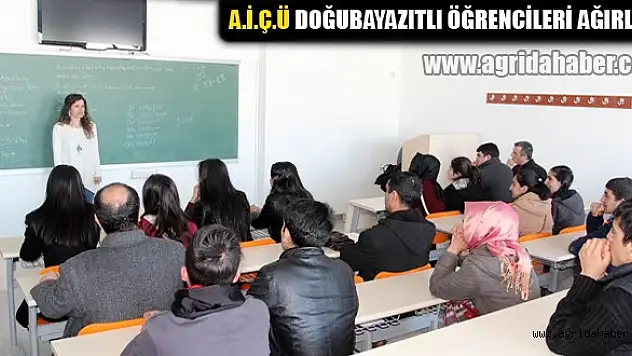 A.İ.Ç.Ü Doğubeyazıtlı Öğrencileri  Ağırladı