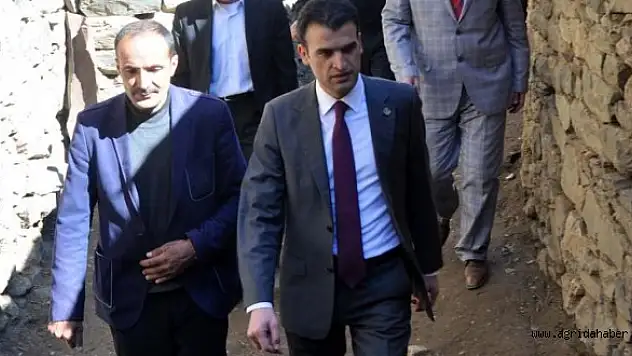 Hizan Kaymakamı İnci'nin, köy ziyaretleri