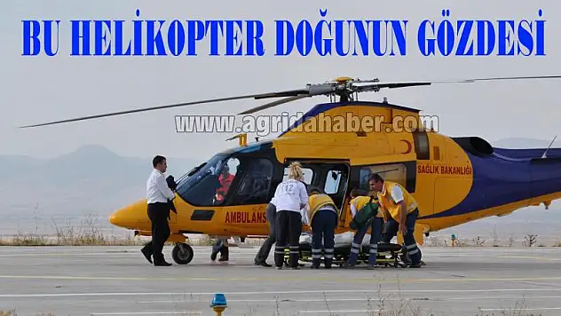 AMBULANS HELİKOPTER 3 YILDA 679 VAKA İÇİN UÇTU